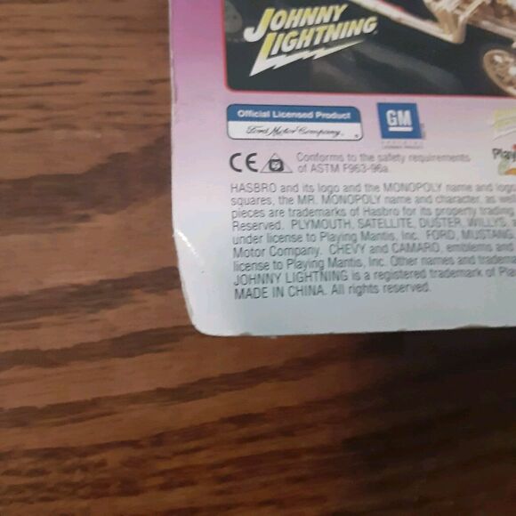 Vtg Johnny Lightning Monopoly Lot Of 2 Cars Ford Coupe PT Cruiser Bundle - Picture 14 of 14